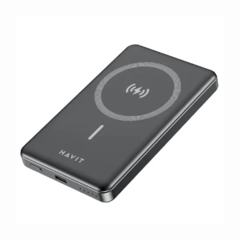 Havit PB5224 10000mAh Power Bank – Fast Charging Portable Charger – Black