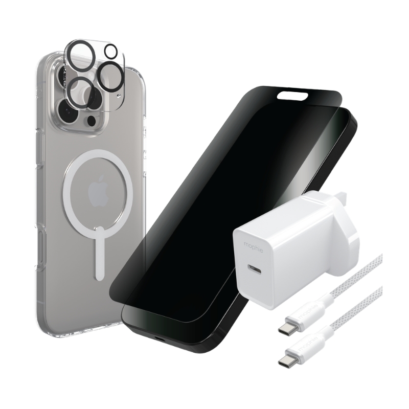 Zagg 5 in 1 Bundle For iPhone 16 Pro Max