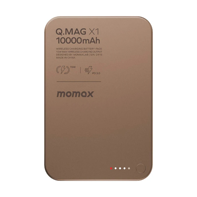 Momax Q.Mag X1 Gen 2 10000mAh Magnetic Wireless Power Bank with MagSafe