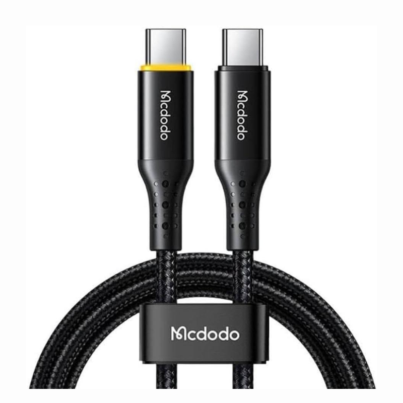 Mcdodo Cable 2 in 1 Lightning to DC3.5mm+Charging 1.2 M Black