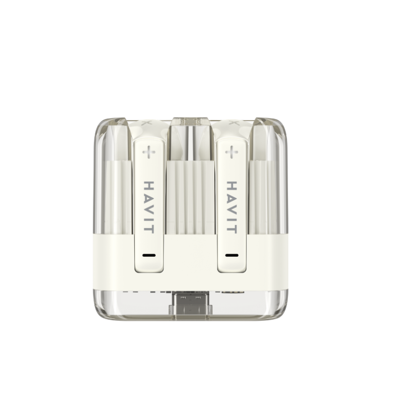 Havit TW981 Bluetooth True Wireless Stereo Earbuds Beige