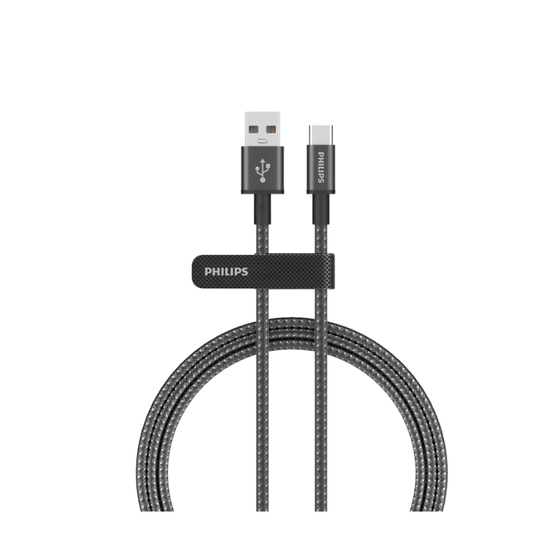 Philips USB-A to USB-C Sync & Charge Cable 1M