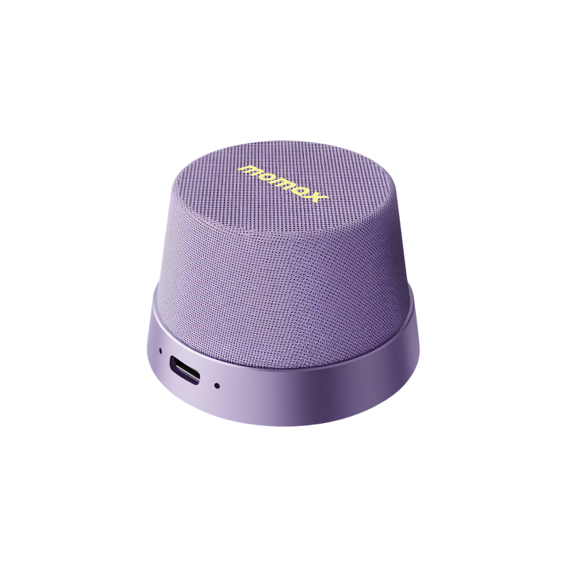 Momax Vibe Go Magnetic Wireless Speaker (Purple)