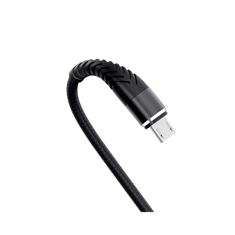 Havit CB706 Micro Alluminium Braided Cable 1m Black