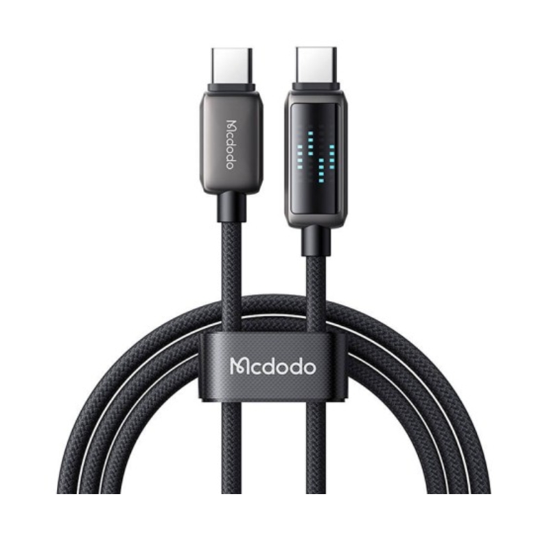 MC LED Display USB-C to USB-C 100W Data Cable 1.2m