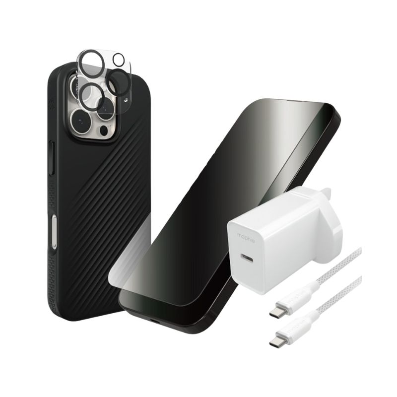 Zagg 5 in 1 Bundle For iPhone 16 Pro max