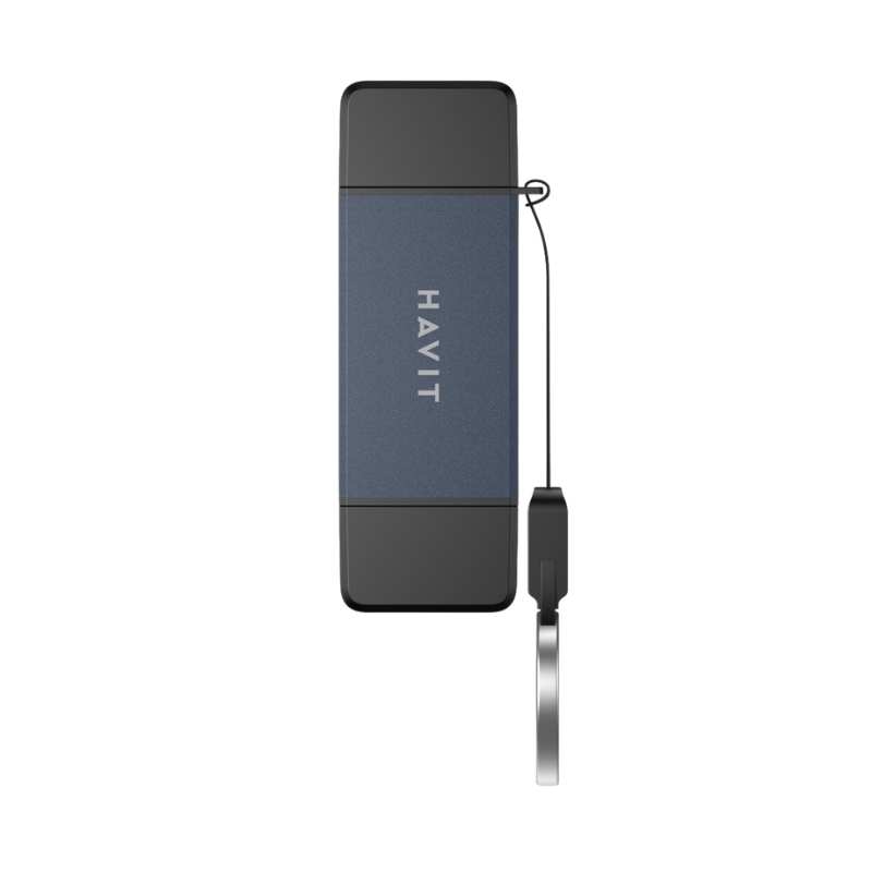 Havit HB4040 mobile Hub Type C-Black+Grey