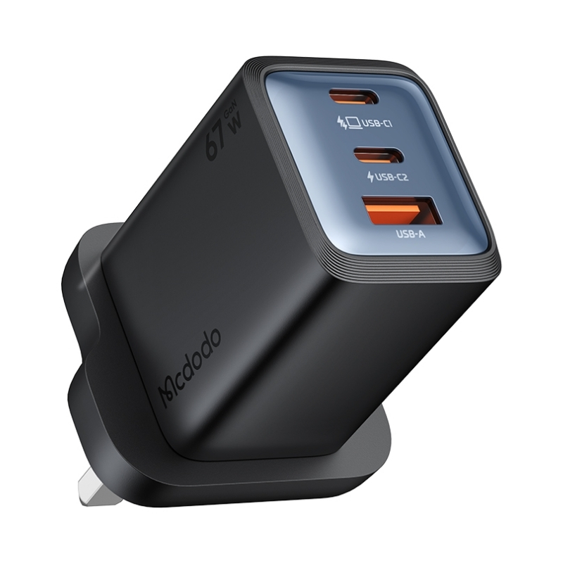Mcdodo 67W 2C1A Mini Fast Charger(UK)