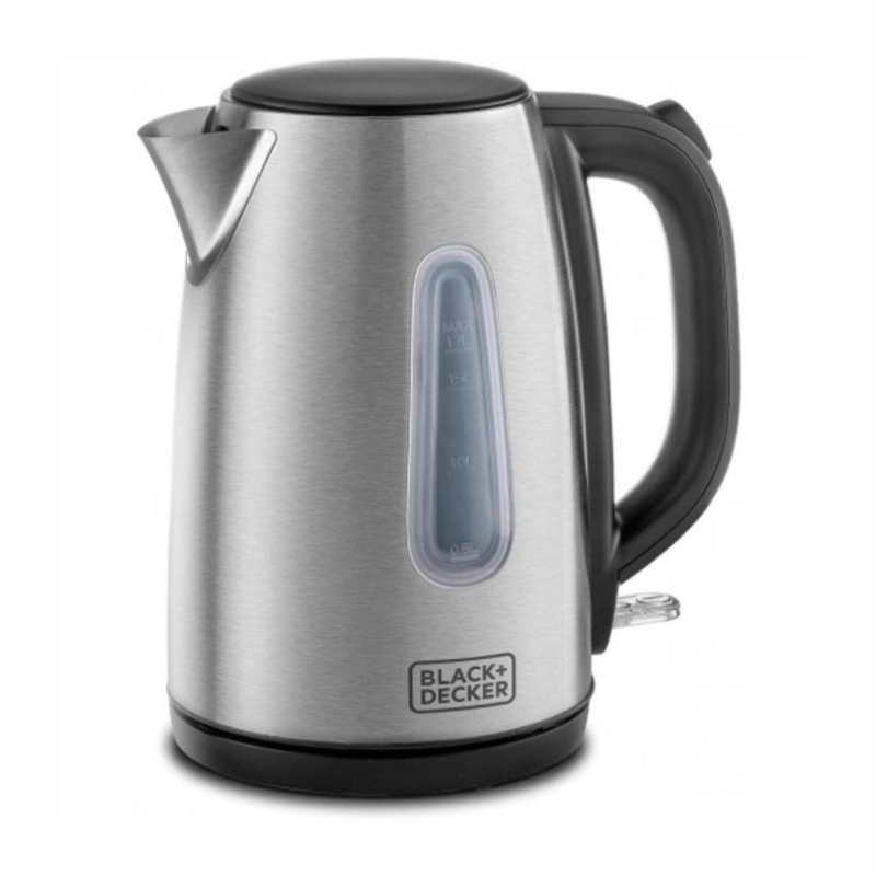 Black+Decker JC455-B5 Stainless Steel Electric Kettle 1.7L – 2200W