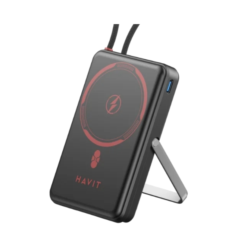 Havit PB5251 Power Bank-BLACK+RED