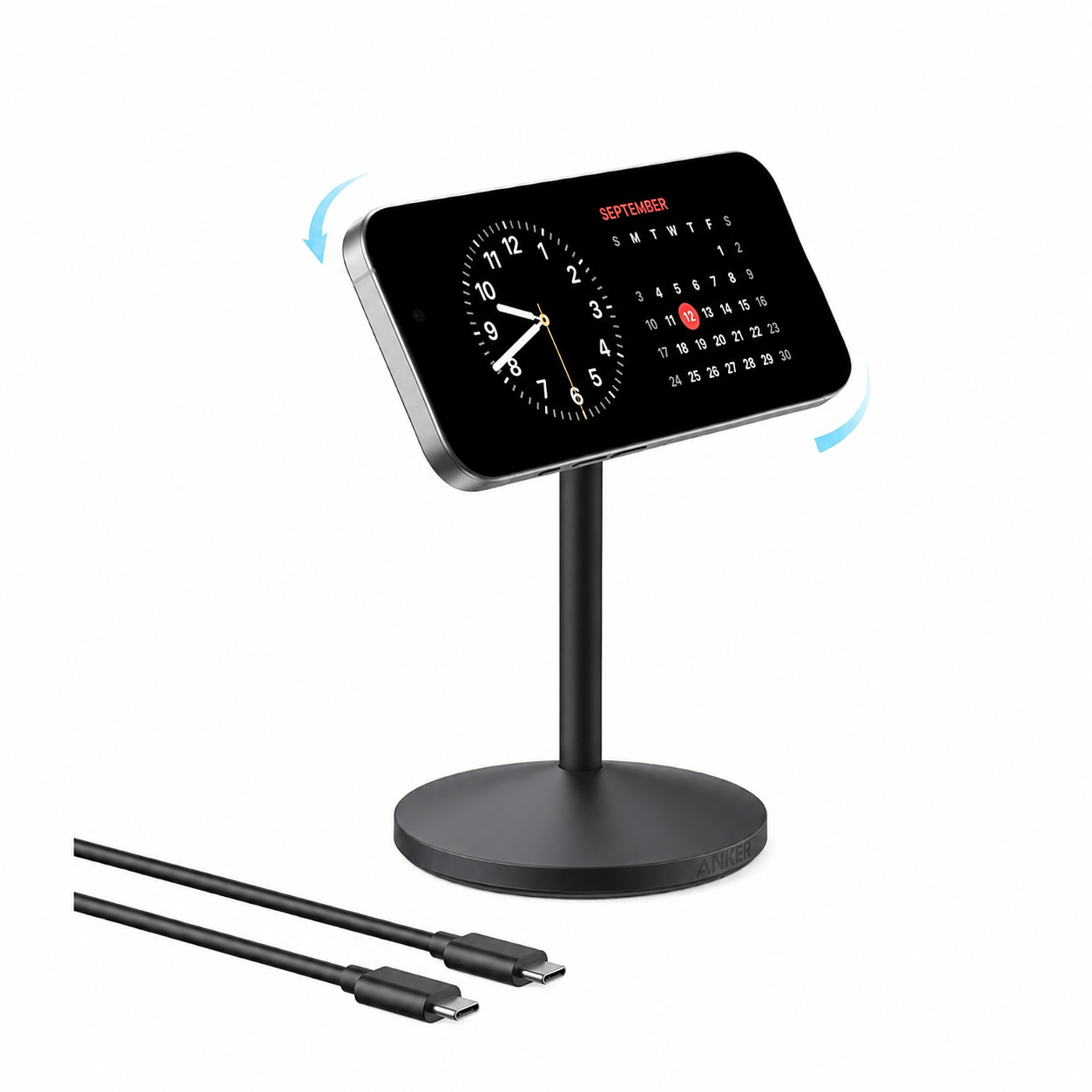 Anker MagGo Wireless Charger Single Stand 15W Qi2