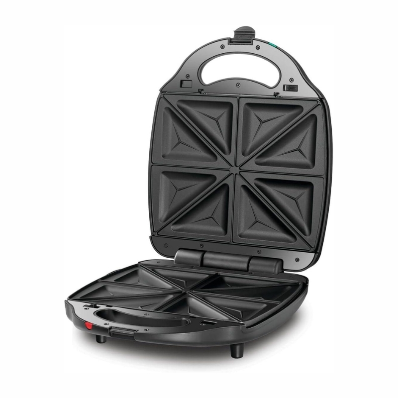 Black+Decker TS4120-B5 2-in-1 4 Slice Sandwich & Grill Maker – 1400W