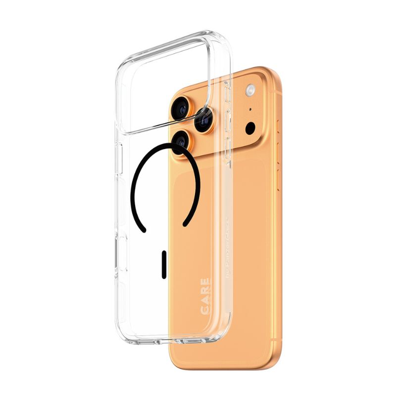 CARE by PanzerGlass  Flagship Case Transparent Urban Explorer w. Black MagSafe iPhone 17 Pro Max