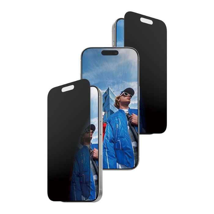 PanzerGlass Privacy Screen Protector – Ultra-Wide Fit with FASTFIT IN-A-BOX for iPhone 17