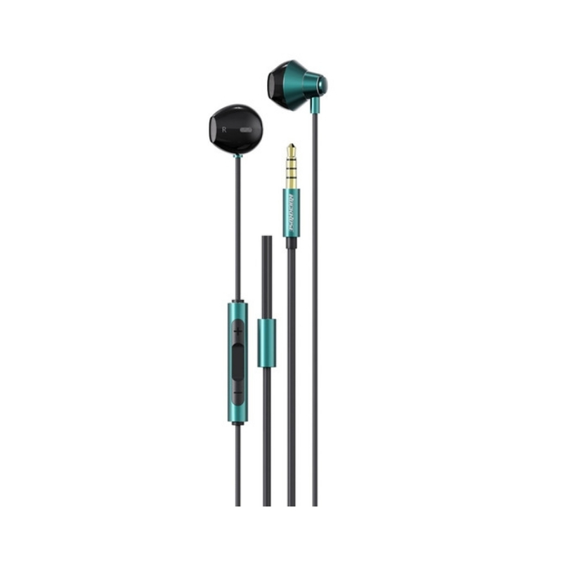 Rockrose Sense MC Neo 3.5mm In-Ear Wired Earphones – Comfortable Fit – Black