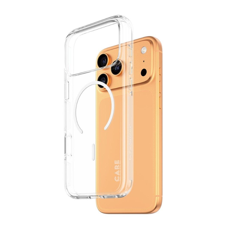 PanzerGlass CARE™ Flagship Urban Explorer Transparent Case with MagSafe for iPhone 17 Pro Max – White
