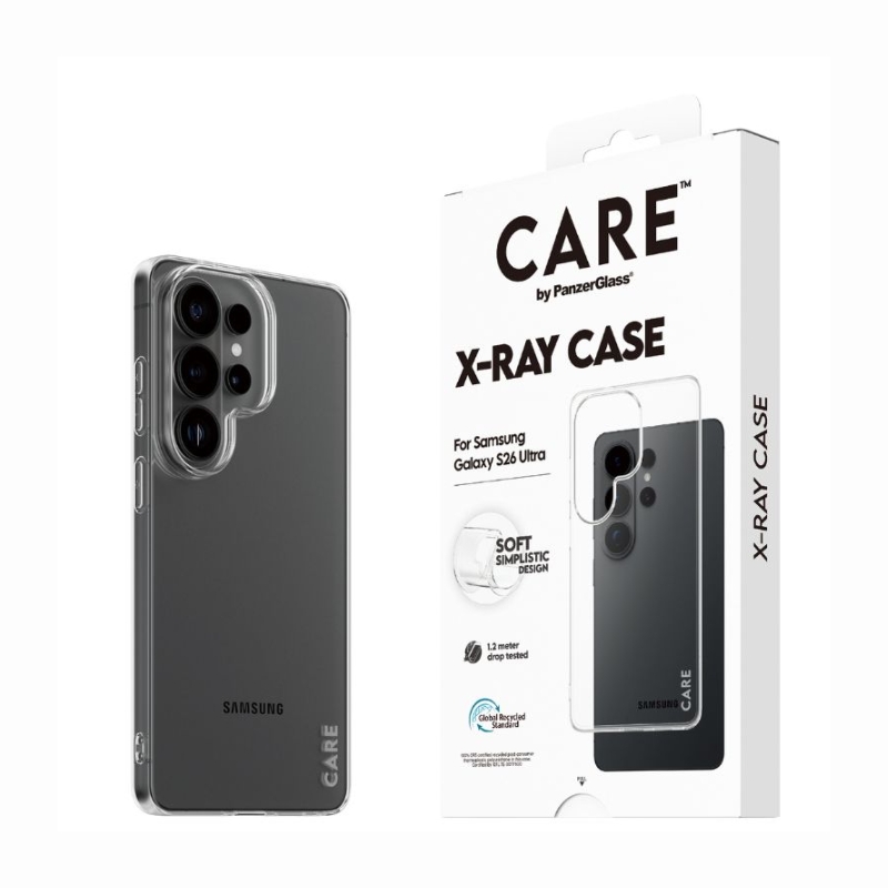 Panzer Transparent Slim X-Ray Protective Case for Samsung Galaxy S26 Ultra