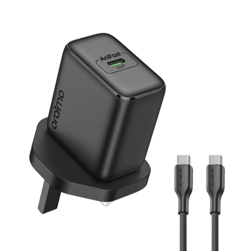 Oraimo PowerGan 251 OCW-5251UCC 25W Gan Ultra Fast Type C Charger