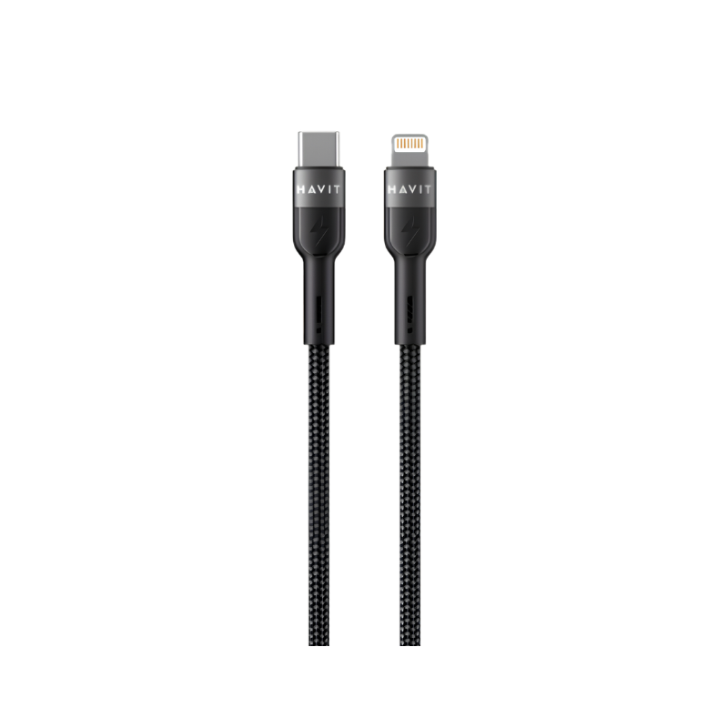 Havit CB6136 Type-C to Lightning Cable-Black