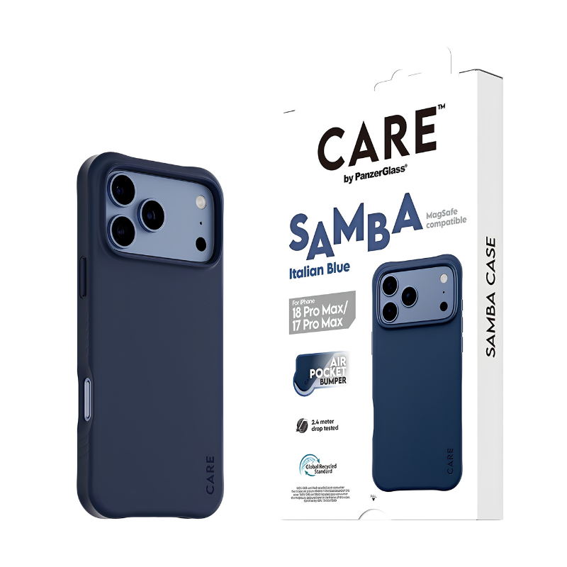 Panzer  Case iPhone 18 Pro Max Samba Blue w. MagSafe Apple