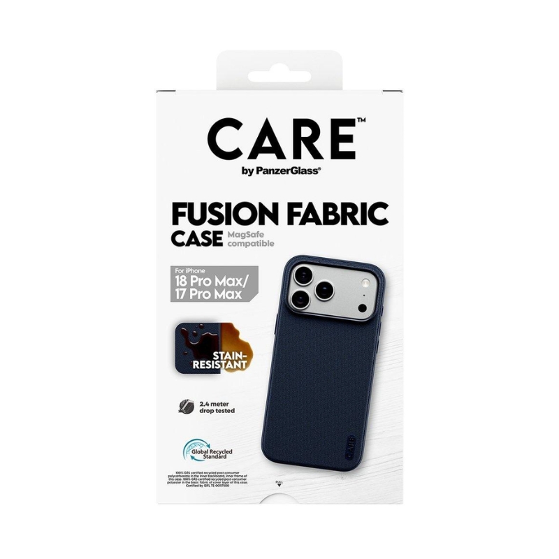 Panzer CARE Flagship Woven case Blue MagSafe Apple iPhone 18 Pro Max