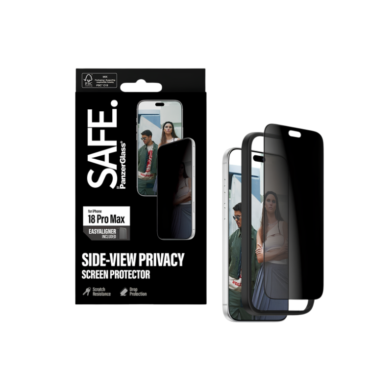 Panzer SAFE Apple iPhone 18 Pro Max UWF Privacy w. EasyAligner